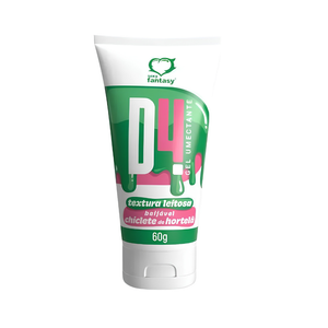 Lubrificante Beijável Textura Leitosa - D4 Chiclete de Hortelã 60g.