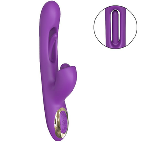 VIBRADOR DE PONTO G E CLITÓRIS 360° E DEDILHAR / SLAP - ALWUP
