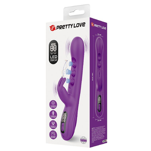 VIBRADOR DE PONTO G E CLITÓRIS COM TAPPING - SABIEN