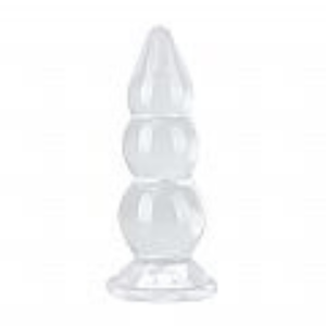 PLUG ANAL EM SILICONE - ESCALONADO - 22,0 X 10,0 CM
