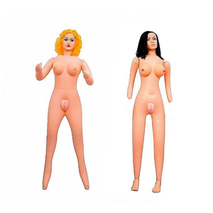 BONECA INFLÁVEL COM VAGINA E ANUS
