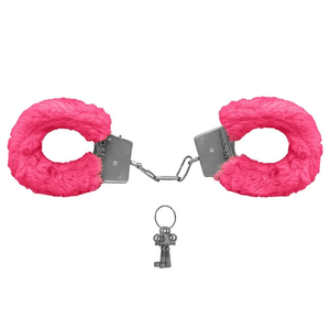 ALGEMA DE METAL COM PELUCIA PINK