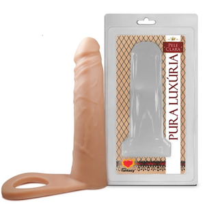 Pênis Realístico com Anel Companheiro - 16cm X 3,8cm Sexy Fantasy