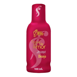 ÓLEO PARA MASSAGEM - TOQUE DE AMOR DESEJO - 100 ML