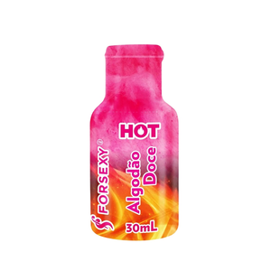 GEL HOT BEIJÁVEL ALGODÃO DOCE - 30 ML
