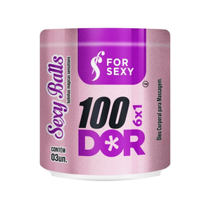 CÁPSULAS FUNCIONAIS - SEXY BALLS 100 DOR - 03 UN