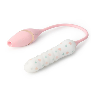 VIBRADOR DE PONTO G E CLITÓRIS COM PULSAÇÃO - CATHY PLUS