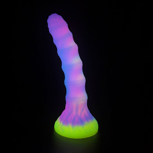 PLUG ANAL ALIEN FLUORESCENTE - 21,2 X 3,8 CM