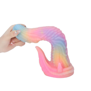PLUG ANAL ALIEN FLUORESCENTE - 18,8 X 3,8 CM
