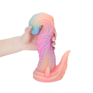 PLUG ANAL ALIEN FLUORESCENTE - 18,8 X 3,8 CM