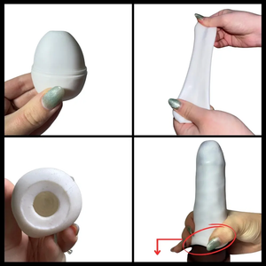MASTURBADOR EGG - SILKY CINZA