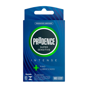 PRESERVATIVO SUPER SENSITIVE INTENSE C/3 - PRUDENCE