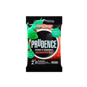 PRESERVATIVO MORANGÃO C/3 - PRUDENCE