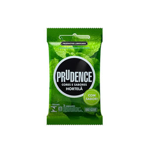 PRESERVATIVO HORTELÃ C/3 - PRUDENCE