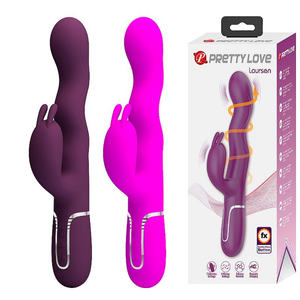 VIBRADOR DE PONTO G E CLITÓRIS COM ONDULAÇÃO - LOURSE