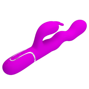 VIBRADOR DE PONTO G E CLITÓRIS COM ONDULAÇÃO - LOURSE