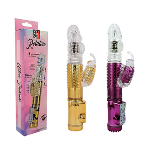 VIBRADOR ROTATIVO VAI E VEM RECARREGAVEL