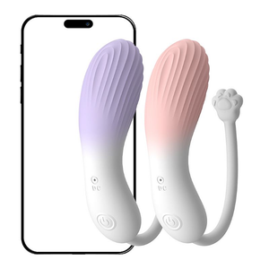 VIBRADOR BULLET VIA APP À LONGA DISTÂNCIA  - PATINHA DE GATO - 8,2 X 3,2 CM