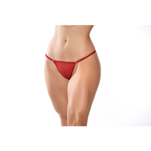 CALCINHA STRASS VERMELHO - ME FODE