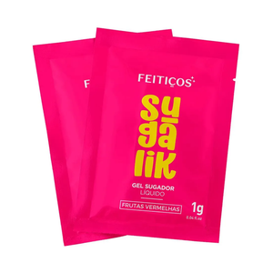 SUGALIK SACHE SABOR FRUTAS VERMELHAS 1G