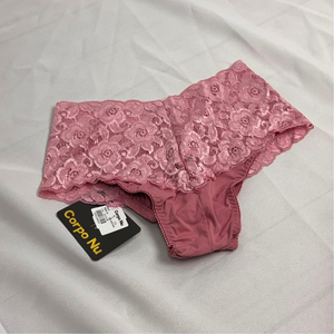 CALCINHA DE RENDA - CHIFON - TAM M