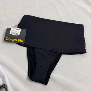 CALCINHA PALA DISFARÇA BARRIGA - PRETO - TAM EG