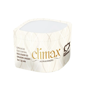 CÁPSULA FACILITADOR DE ORGASMOS - CLÍMAX COM 3 UN - 2G