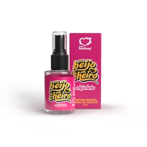 PERFUME BEIJÁVEL - UM BEIJO E UM CHEIRO CHICLETE - 15ML