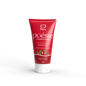 SABONETE ÍNTIMO - POÉSIE MORANGO REFRESCANTE - 60G