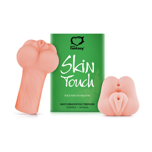 MASTURBADOR MASCULINO EM CYBERSKIN - SKIN TOUCH VAGINA E ÂNUS
