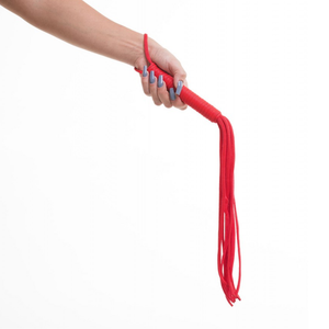 CHICOTE EM CORDAS VERMELHO - 50 CM