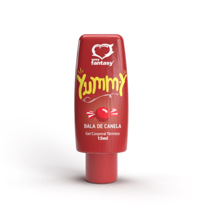 GEL TÉRMICO BEIJÁVEL - YUMMY BALA DE CANELA - 15ML