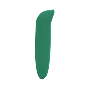 VIBRADOR PARA PONTO G A PILHA - GOLFINHO VERDE