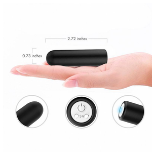 VIBRADOR MASSAGEADOR BULLET COM CONTROLE - SEED