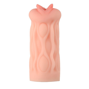 MASTURBADOR MASCULINO FORMATO DE VAGINA - 13,0 X 5,5 CM