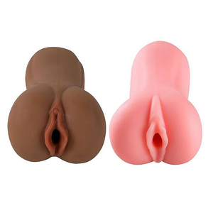MASTURBADOR MASCULINO EM CYBERSKIN - BOCA E VAGINA 2