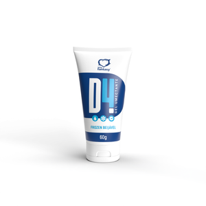 LUBRIFICANTE A BASE D'ÁGUA BEIJÁVEL - D4 FROZEN - 60g