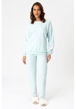 Pijama Feminino Listrado