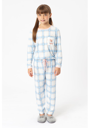 Pijama Infantil Xadrez
