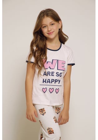 Pijama Infantil Gatinho