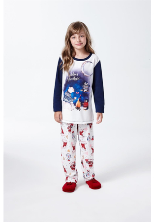 Pijama Infantil Moletinho Urso Polar
