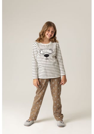 Pijama Infantil Moletinho Urso