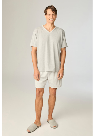 Pijama Masculino Malha Confort Com Short 