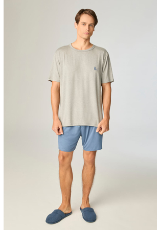 Pijama Masculino Viscolycra Com Short
