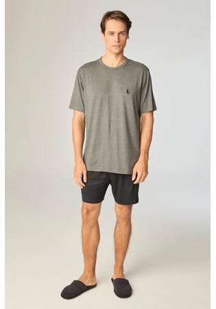 Pijama Masculino Viscolycra Com Short
