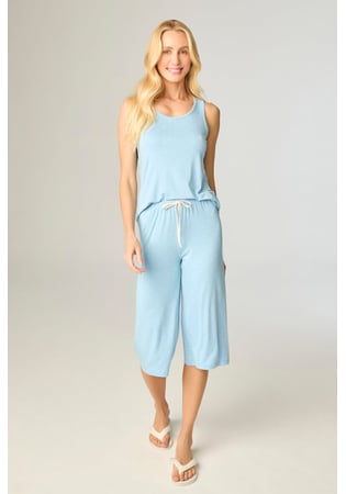 Pijama Feminino Regata Pescador Poá Viscolycra