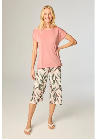 Pijama Feminino Pescador Liganete Light Tropical