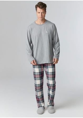 Pijama Masculino Xadrez Família