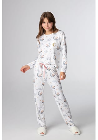 Pijama Infantil Feminino Capivara