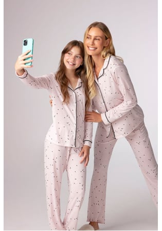 Pijama Infatil Feminino Americano